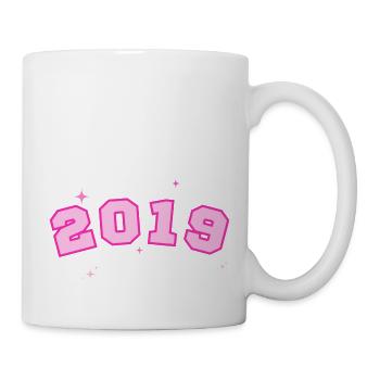 2019 Pink Star - Mug - white - Right