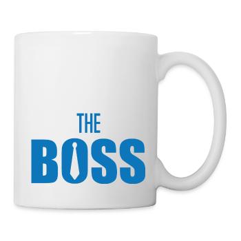 Der Chef - Tasse - Weiß - Rechts