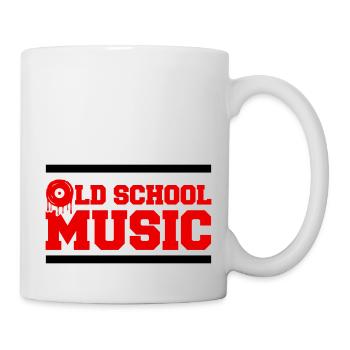 Old School Music - Mug - white - Right
