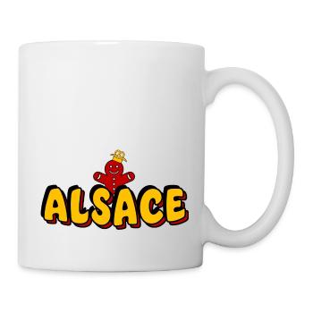 King Alsace - Mug blanc - blanc - Droite