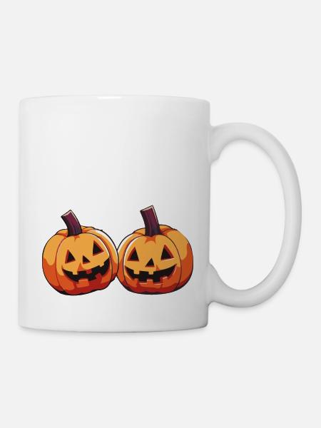 Pumpkins Comic - Mug - white