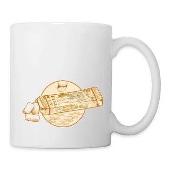 Sardinenkonserven Kaugummi - Tasse - Weiß - Rechts