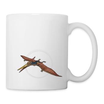 Pterosaurs // Illustration - Mug - white - Right