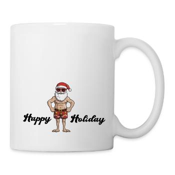 Beach Santa Claus Holiday - Mug - white - Right