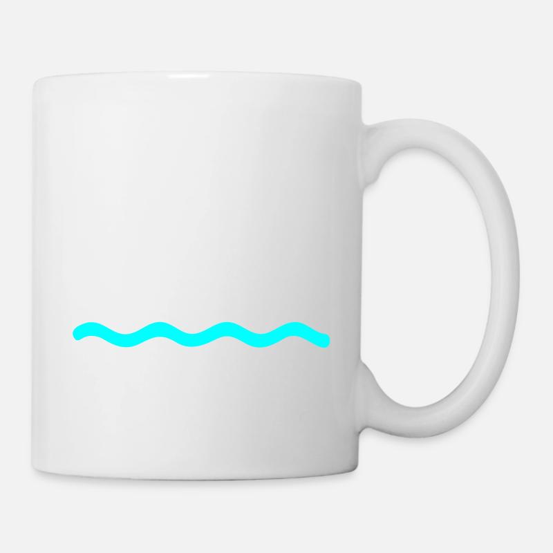 Schwimmen - Tasse - Weiß