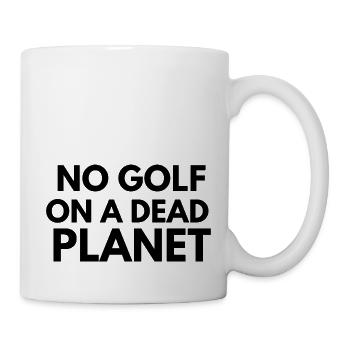 Funny No Gold on Planet - Golf Lover - Mug - white - Right