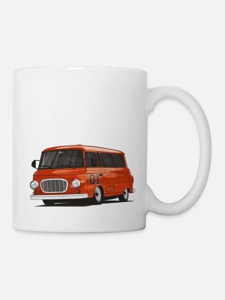 Barkas B1000 // Illustration - Tasse - Weiß