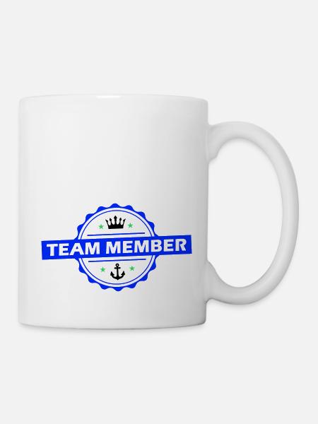 Team Member - Tasse - Weiß