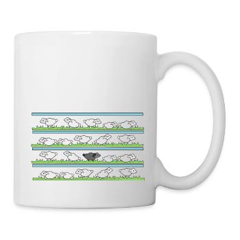 Only sheeps - Mug - white - Right
