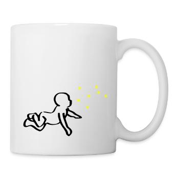 Renaissance Baby Black Phoenix Yellow - Mug - white - Right