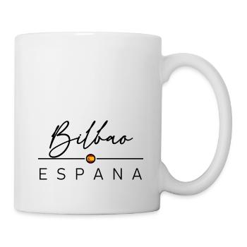 Spain - Bilbao - Spanien - Espana - Tasse - Weiß - Rechts
