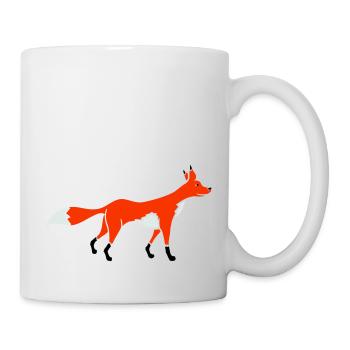 Fox Red Fox Wild Animal Clever Forest Inhabitants - Mug - white - Right