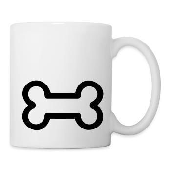 Os - Mug blanc - blanc - Droite