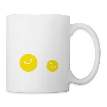 spiegeleier smile - Tasse - Weiß - Rechts