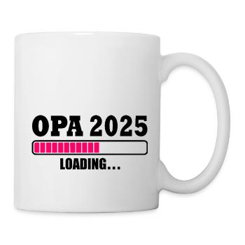 Opa 2025 - Tasse - Weiß - Rechts