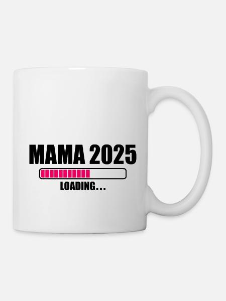 Mama 2025 - Tasse - Weiß