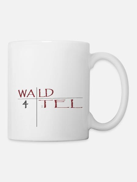 Waldviertel Kreuz - Tasse - Weiß