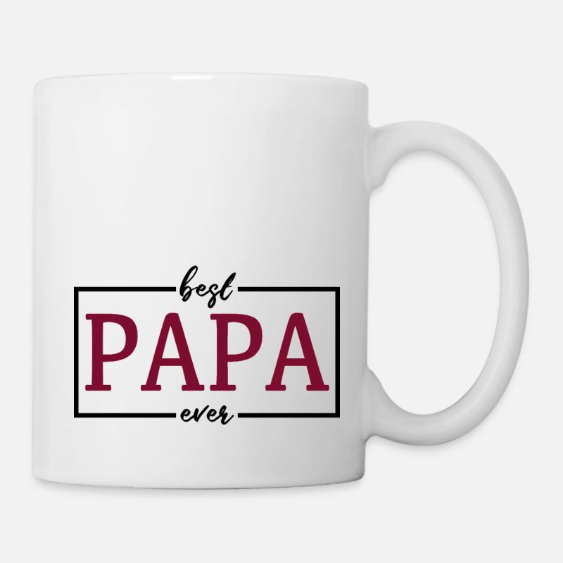 Der beste Papa - Tasse - Weiß