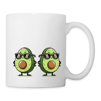 Avocado Comic 2 - Tasse - Weiß - Rechts