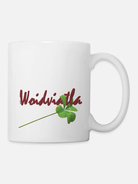 Waldviertler Glueck - Tasse - Weiß