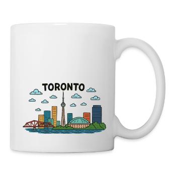 Toronto City, Canada - Mug - white - Right