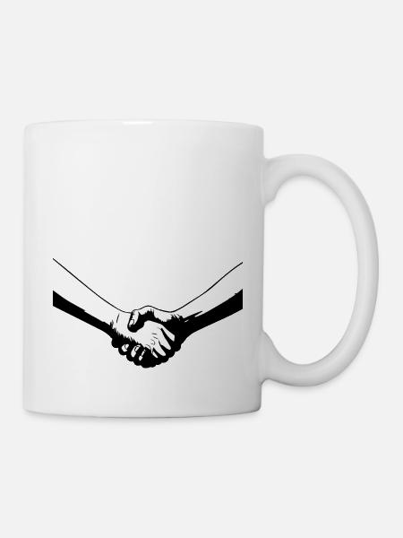 Solidarität - Tasse - Weiß
