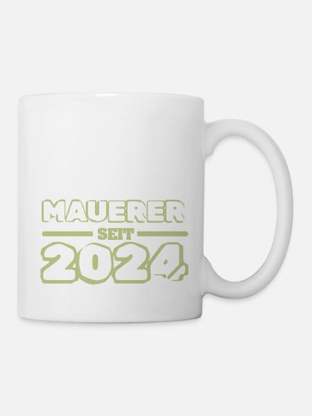 2024 2024 - Tasse - Weiß