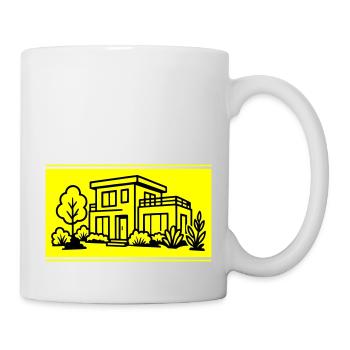 House Villa Property - Mug - white - Right