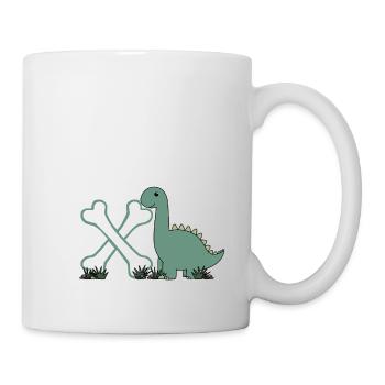 Lettre X - Mug blanc - blanc - Droite