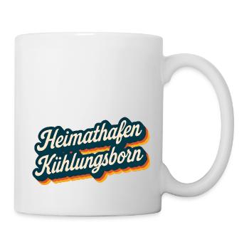 Heimathafen Kühlungsborn Andenken - Tasse - Weiß - Rechts