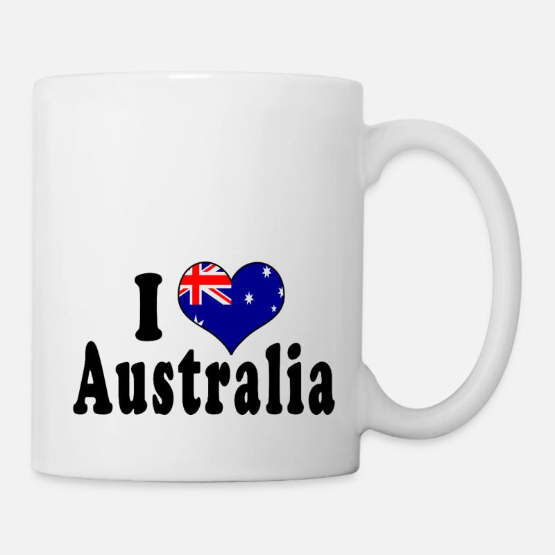 I Love Australia - Mug - white
