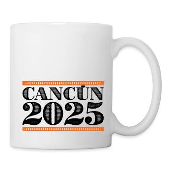 Cancún 2025 - Mug blanc - blanc - Droite