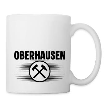 Oberhausen Glueck auf Bergbau - Tasse - Weiß - Rechts