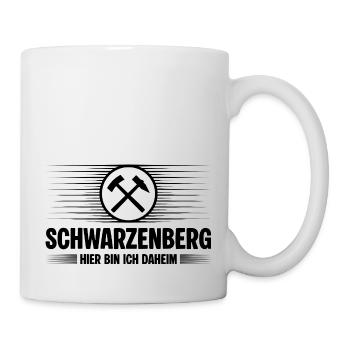 Schwarzenberg Erzgebirge - Tasse - Weiß - Rechts
