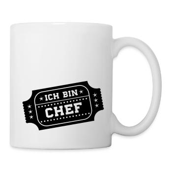 Je suis le patron - Mug blanc - blanc - Droite