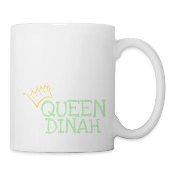 Vorname Dinah - Tasse - Weiß - Rechts