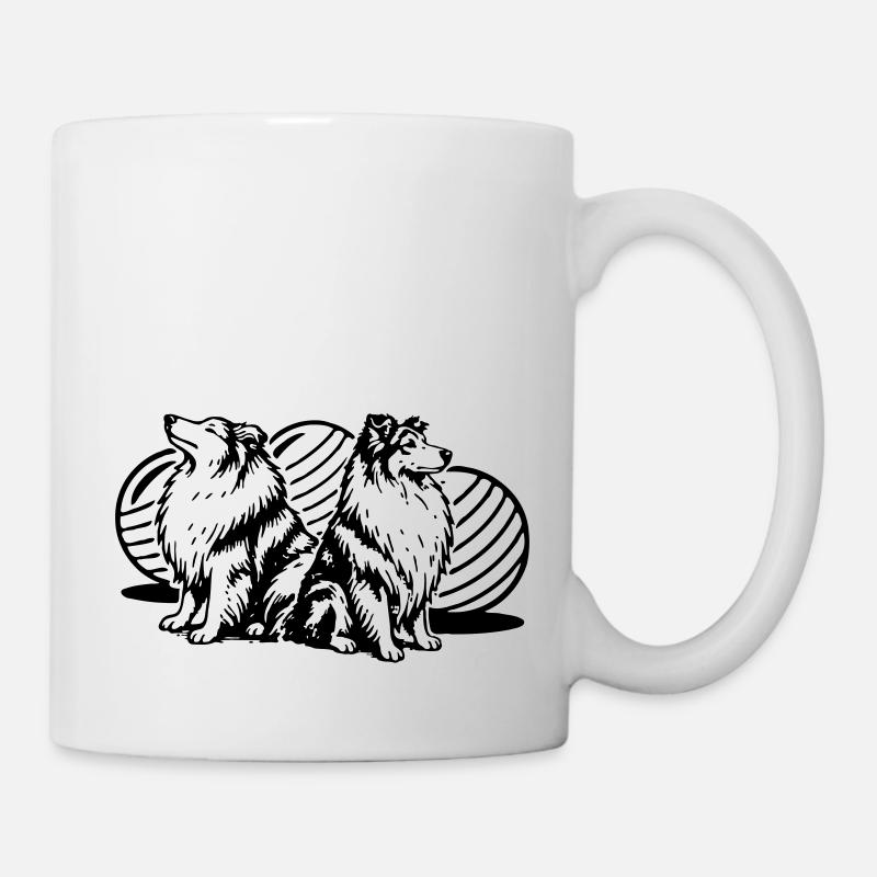 Driftball (colorable) - Mug - white