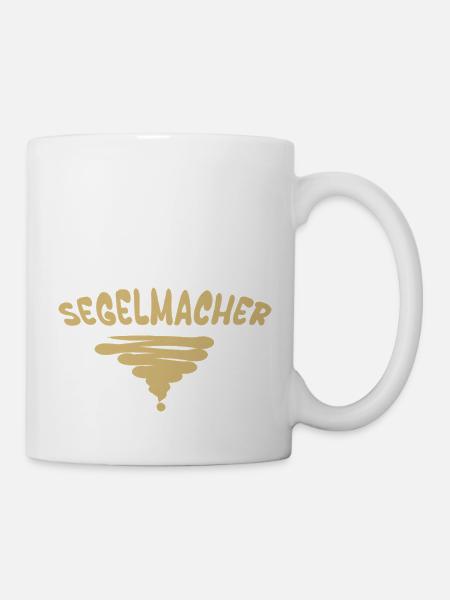 Beruf Segelmacher - Tasse - Weiß