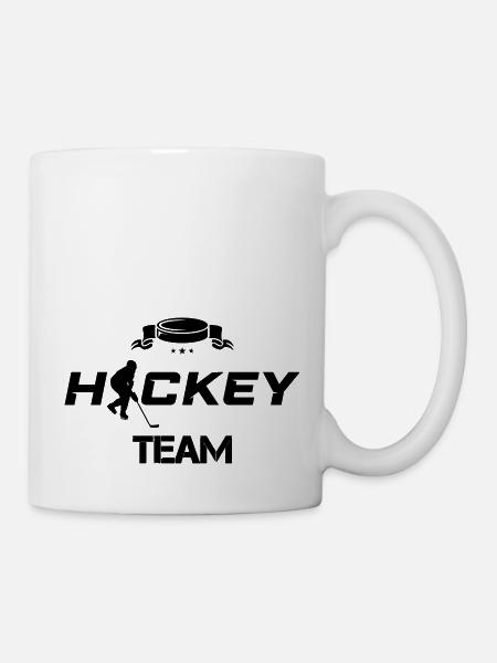 hockey team - Tasse - Weiß