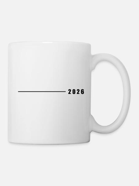 2026 Linie - Tasse - Weiß