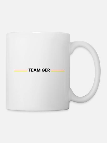Team Germany - Tasse - Weiß