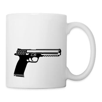 gun - Tasse - Weiß - Rechts