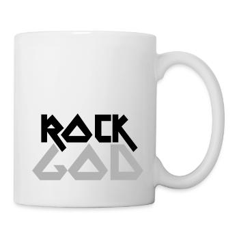 ROCK GOD - Tasse - Weiß - Rechts