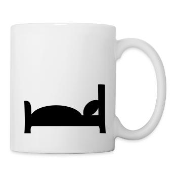 Bett - Tasse - Weiß - Rechts