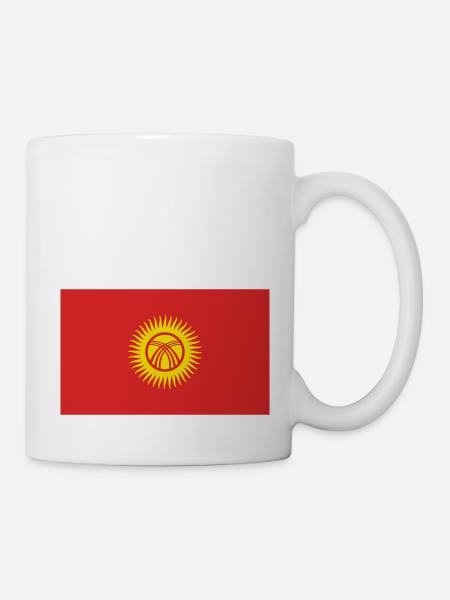 kyrghyzstan - Mug - white