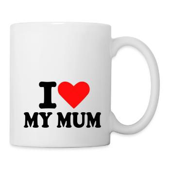 Mutter – Mum - Tasse - Weiß - Rechts