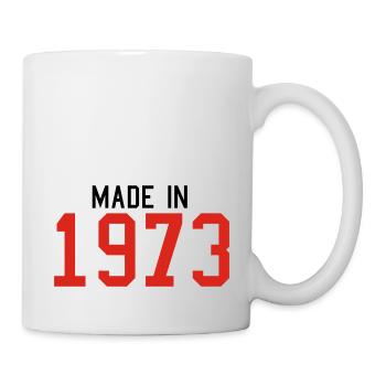 1973 - Tasse - Weiß - Rechts