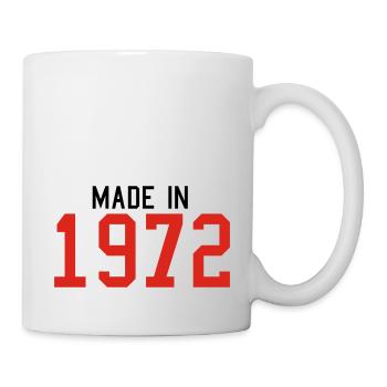 1972 - Tasse - Weiß - Rechts