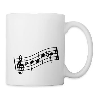 bach - Tasse - Weiß - Rechts