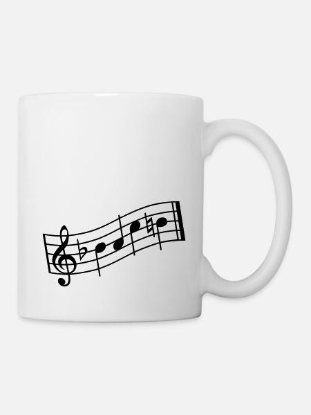 bach - Tasse - Weiß